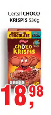 Supermercados Mundial Cereal Choco Krispis 530g oferta