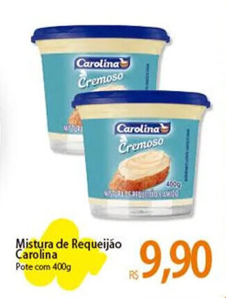 Atacadão Mistura de Requeijão Carolina Pote com 400g oferta