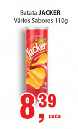 Supermercados Mundial Batata Jacker 110g oferta