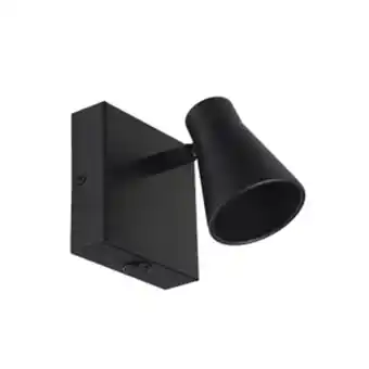 Arandela de parede preto metal szari inspire