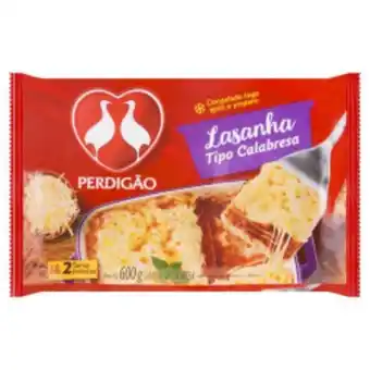 Barracão Supermercado Lasanha perdigão calabresa 600g oferta