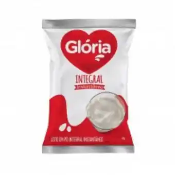 Leite em pó glória integral 400g