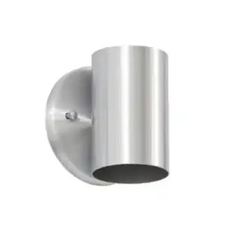 Leroy Merlin Arandela de parede prata alumínio tubular inspire oferta