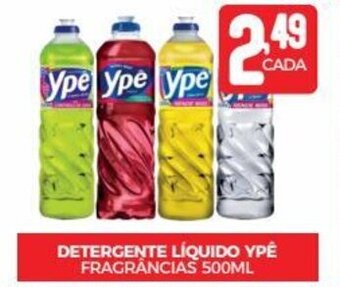 Fort Atacadista DETERGENTE LÍQUIDO YPÊ FRAGRÂNCIAS 500ML oferta