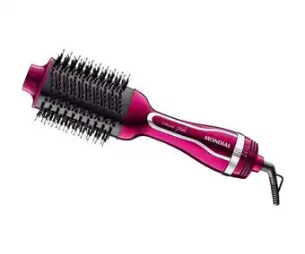 Zema Escova secadora mondial chrome, es04, 1200w - pink 220v oferta