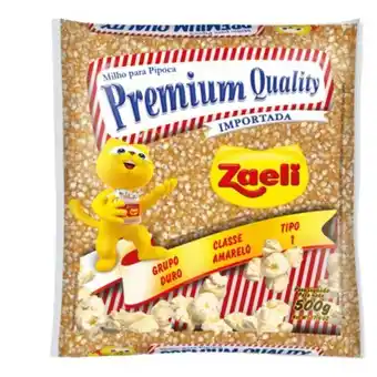 Pipoca zaeli americana premium quality 500g