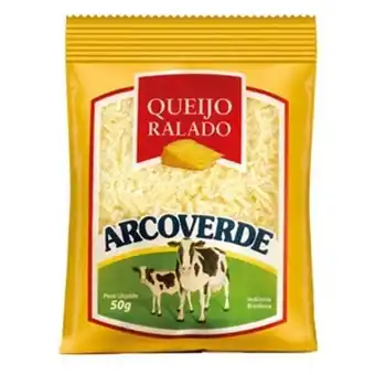 Queijo ralado arcoverde embalagem 40g