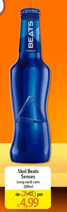 Atacadão Skol Beats Senses Long neck com 269ml oferta