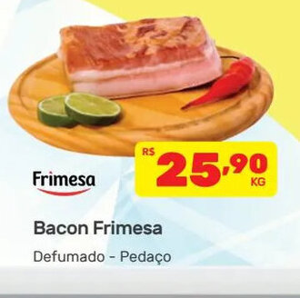 Supermercados Condor Bacon Frimesa Defumado - Pedaço oferta