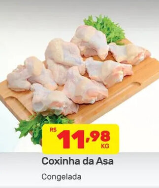 Supermercados Condor Coxinha da Asa Congelada oferta