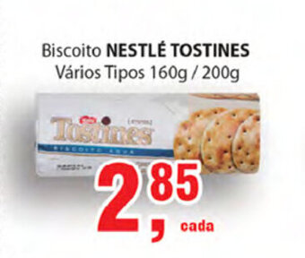 Supermercados Mundial Biscoito Nestle Tostines 160g/200g oferta