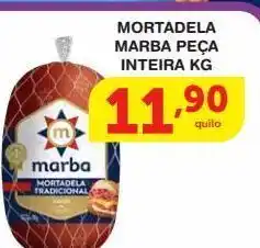 Mortadela marba peça inteira kg