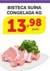 Roldão Bisteca suína congelada kg oferta