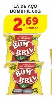 Lã de aço bombril 60g