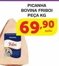 Roldão Picanha bovina friboi peça kg oferta