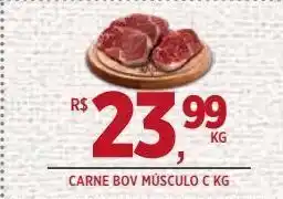DB Supermercados Carne bovina músculo c kg oferta