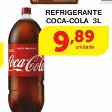 Roldão Refrigerante coca-cola 3l oferta