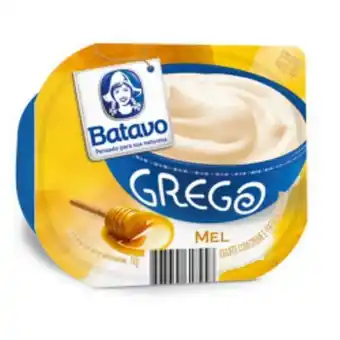 Barracão Supermercado Iogurte grego batavo mel 100g oferta