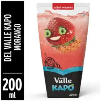 Bebida de fruta kapo morango 200ml