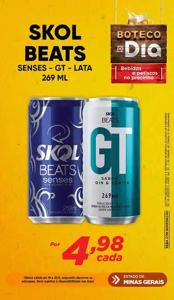 Dia SKOL BEATS SENSES-GT - LATA 269 ML oferta