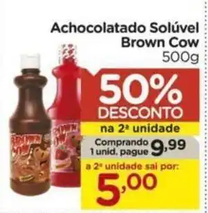 Carrefour Achocolatado Solúvel Brown Cow 500g oferta