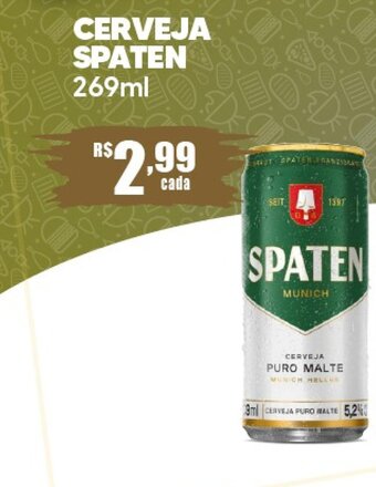 Supermercado Precito CERVEJA SPATEN 269ml oferta