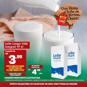 Leite Longa Vida Integral TP 1L