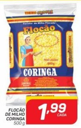 GBarbosa FLOCÃO DE MILHO CORINGA 500 g oferta