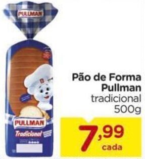 Carrefour Pão de Forma Pullman tradicional 500g oferta