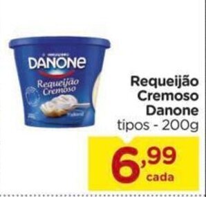 Carrefour Requeijão Cremoso Danone tipos - 200g oferta