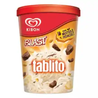 Sorvete kibon blast 800ml tablito