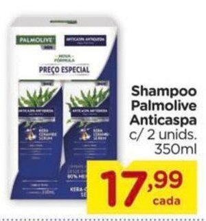Carrefour Shampoo Palmolive Anticaspa c/2 unids. 350ml oferta