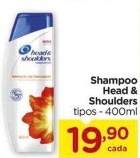 Carrefour Shampoo Head & Shoulders tipos - 400ml oferta