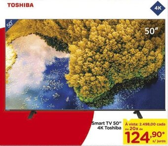 Carrefour Smart TV 50" 4K TOSHIBA oferta