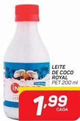 GBarbosa Leite de coco royal 200ml oferta