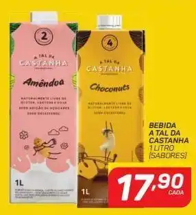 Bebida a tal da castanha 1lt