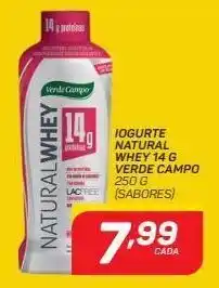 GBarbosa Iogurte natural whey 15g verde campo 250g oferta