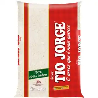 Big Box Arroz branco tipo 1 tio jorge pacote 5kg oferta