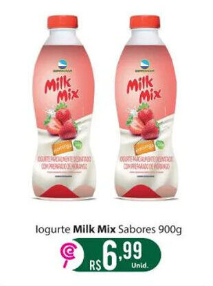 Comercial Esperança logurte Milk Mix Sabores 900g oferta