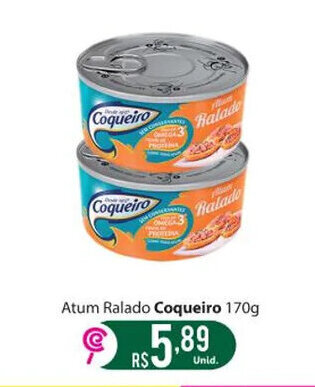 Atum Ralado Coqueiro 170g