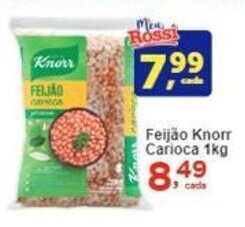 Rossi Supermercado Feijão Knorr Carioca 1kg oferta