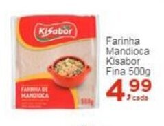 Rossi Supermercado Farinha Mandioca Kisabor Fina 500g oferta