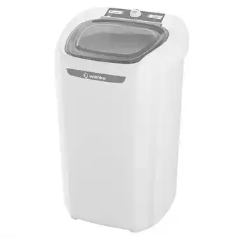 Cybelar Maquina de lavar roupas semiautomática wanke 15kg 4 programas timer dispenser tanquinho premium oferta