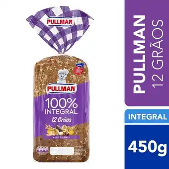 Super Nosso Pão de forma pullman integral 12 grãos 500 g oferta