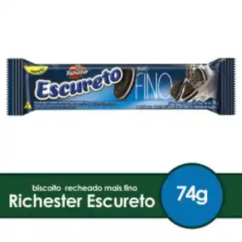 Bisc rech richester escureto fino 74g