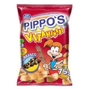 Nordestão Salgadinho pippos 75g churrasco oferta