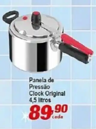 Panela de Pressão Clock Original 4,5 litros