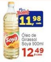 Rossi Supermercado Óleo de Soya Girassol Soya 900ml oferta