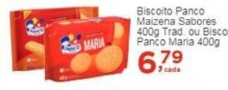 Rossi Supermercado Biscoito Panco Maizena Sabores 400g Trad. ou Biscoito Panco Maria 400g oferta