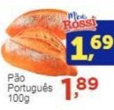 Rossi Supermercado Pão Português 100g oferta